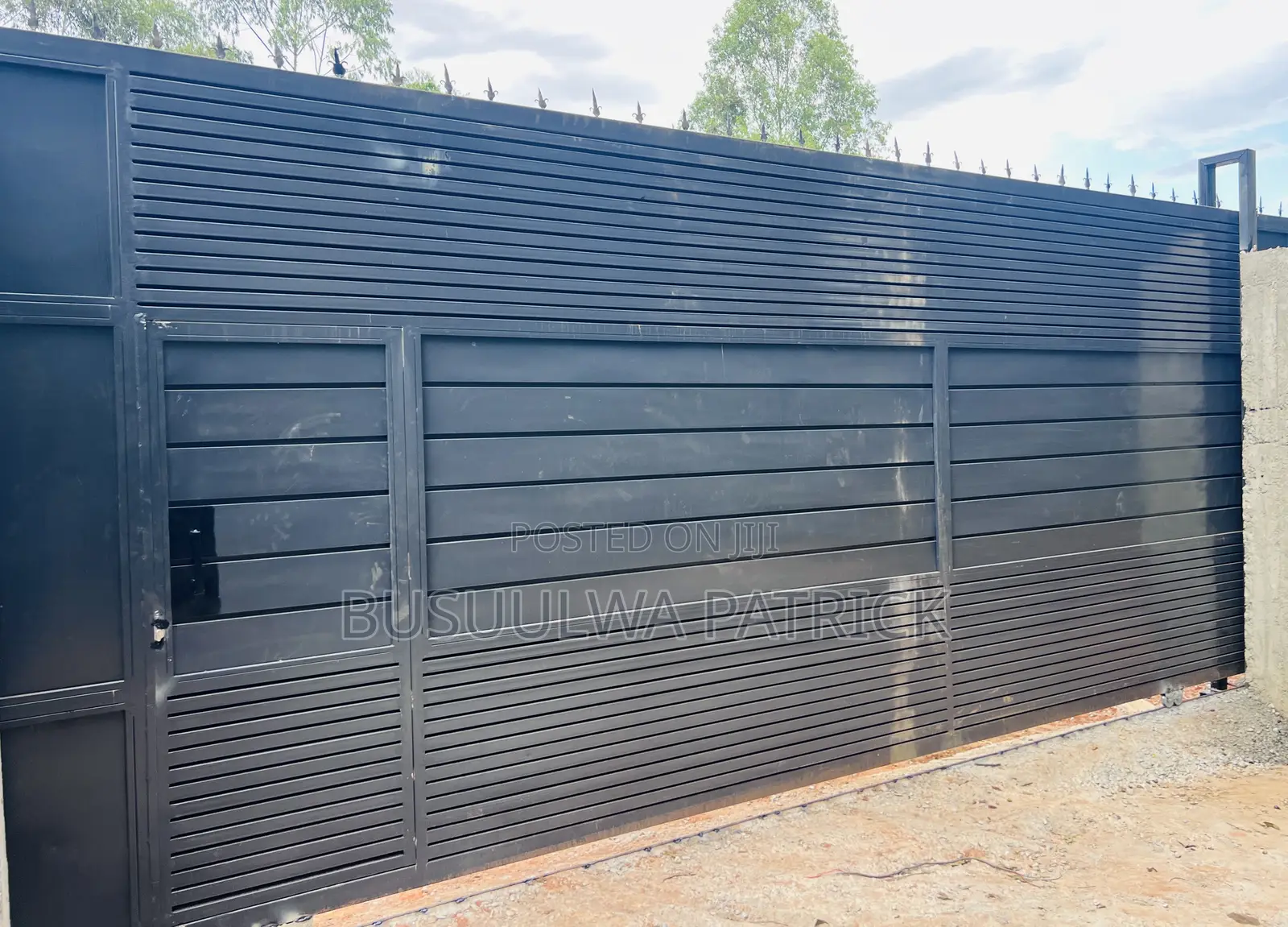 Sliding Gate at Busuulwa Metal Works