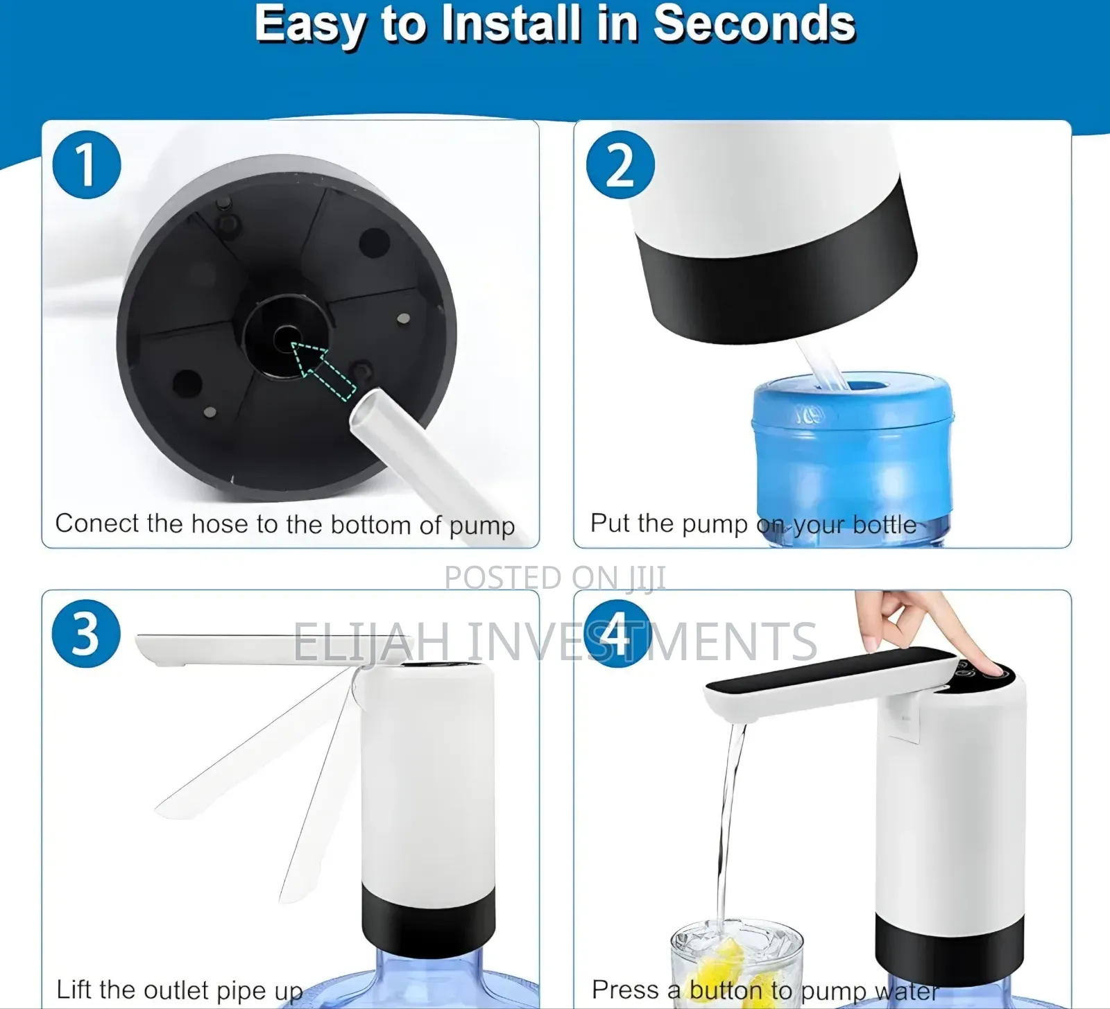 Usb Automatic Water Dispenser Bpa Free