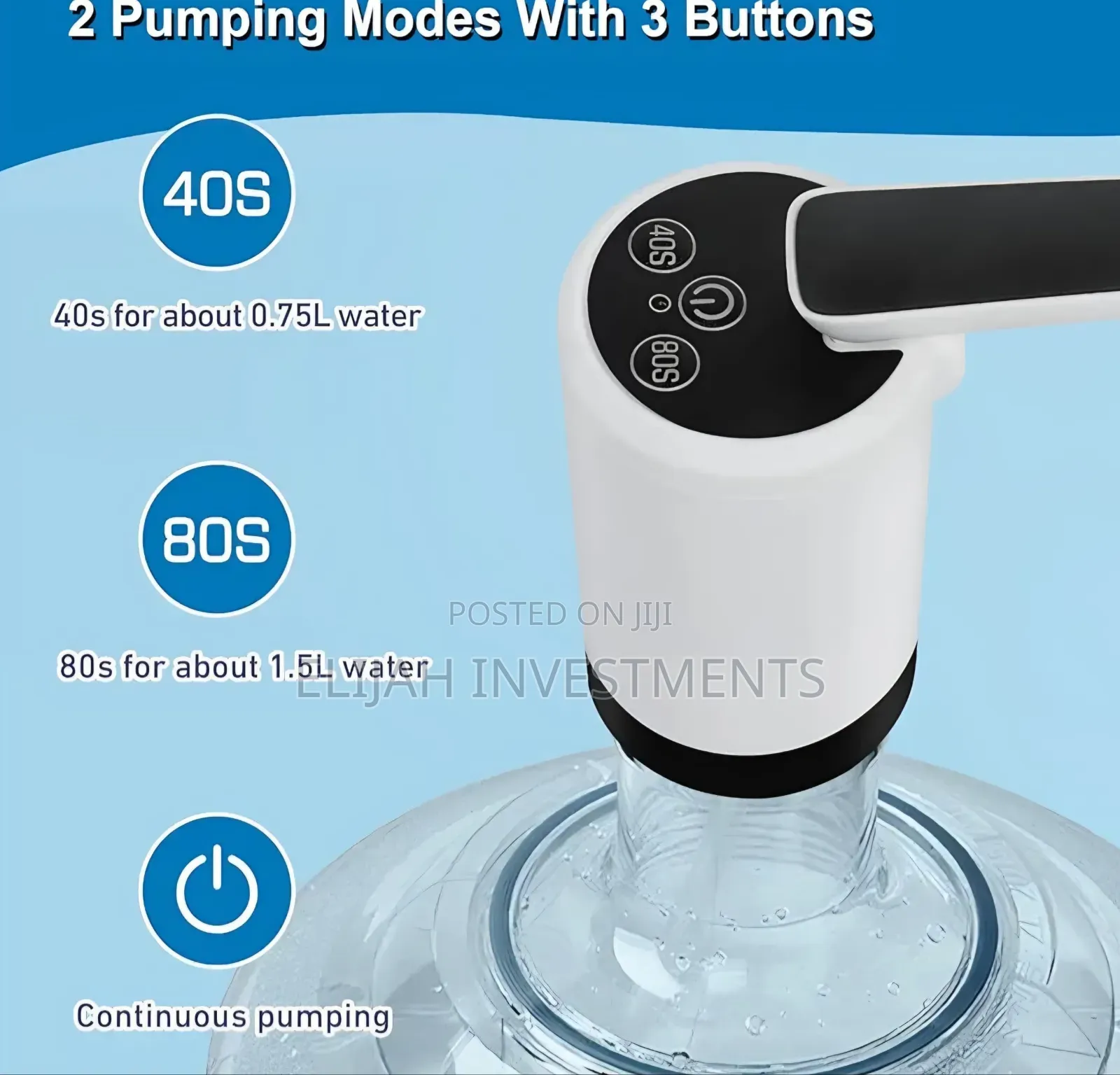 Usb Automatic Water Dispenser Bpa Free