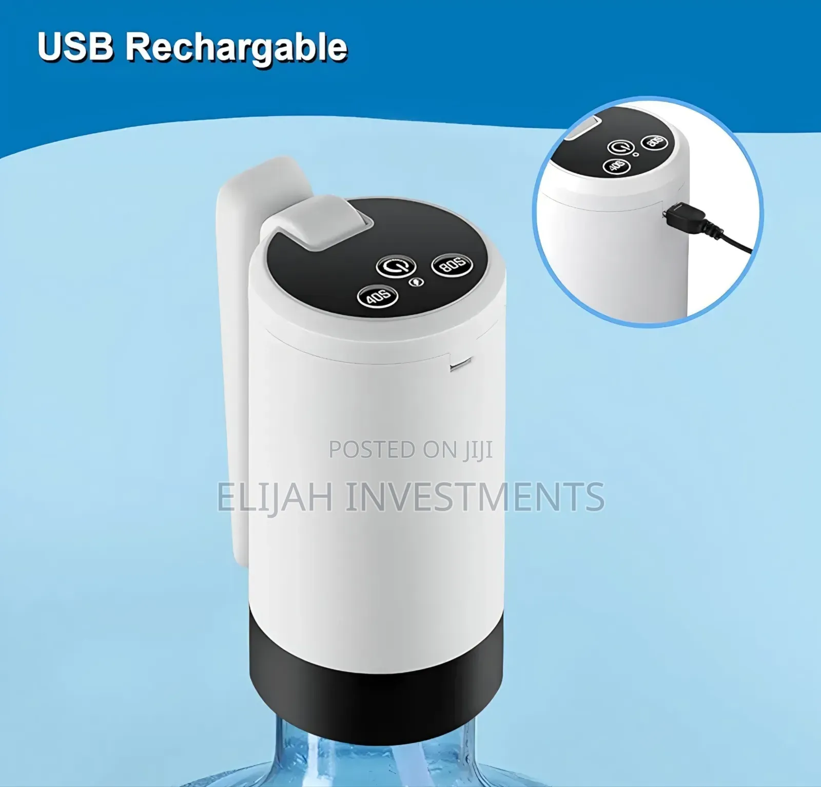 Usb Automatic Water Dispenser Bpa Free