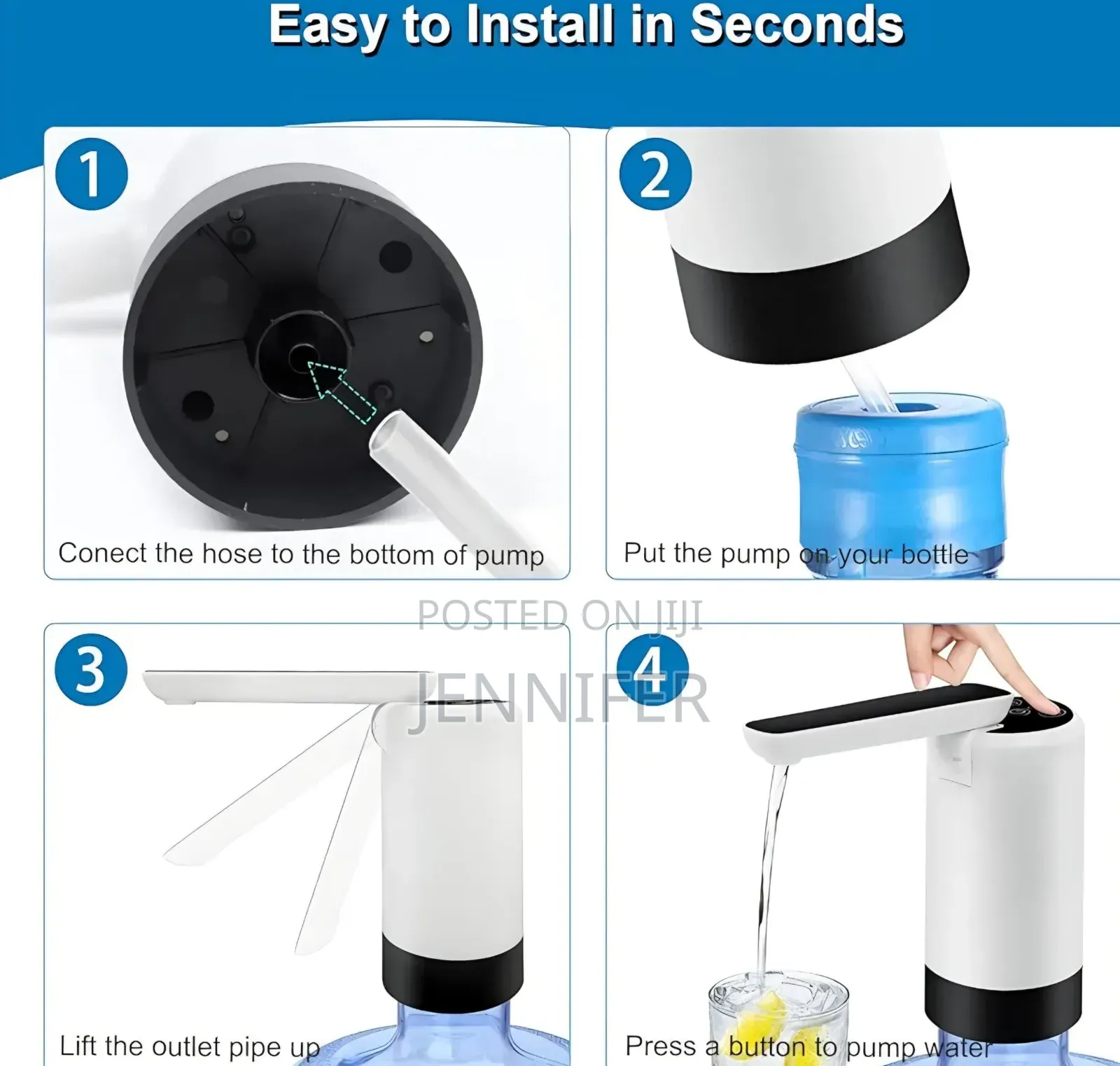 Usb Automatic Water Dispenser Bpa Free