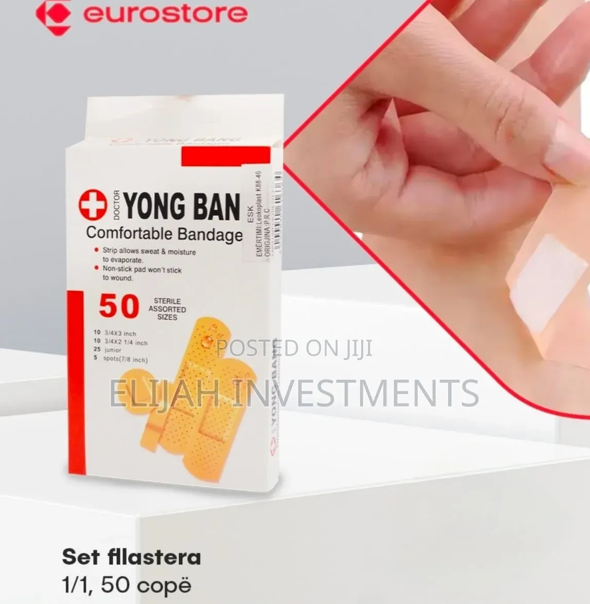 50pcs Yong Bang Comfortable Bandages