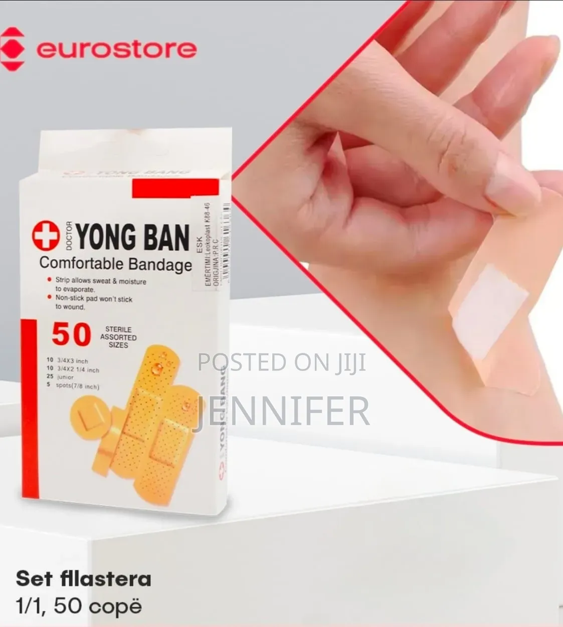 50pcs Yong Bang Comfortable Bandages