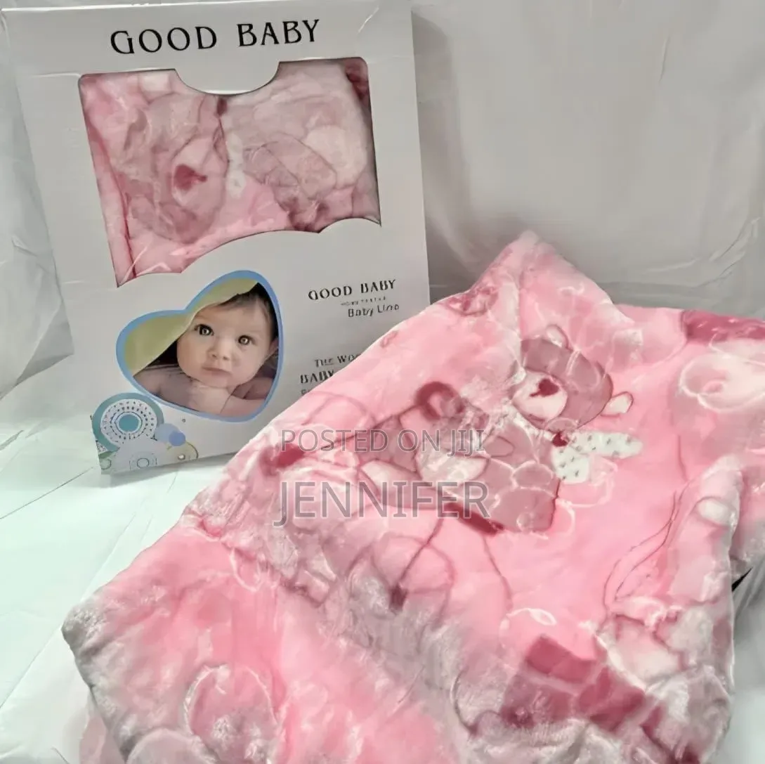 Good Baby Knitted Raschel Baby Blanket