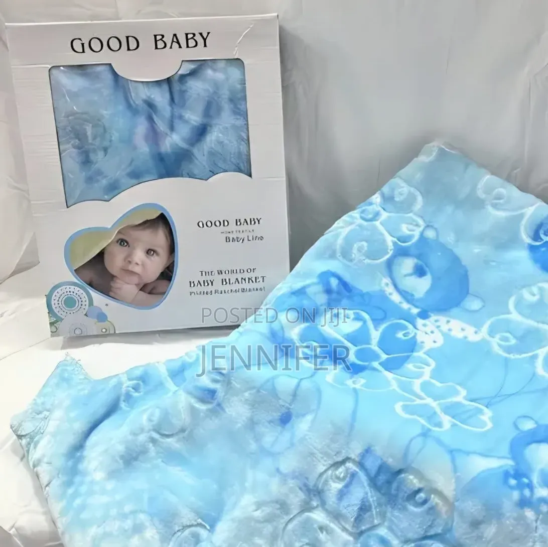 Good Baby Knitted Raschel Baby Blanket