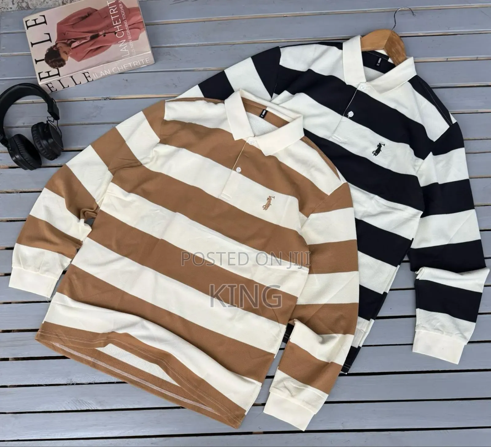 Polo Ralph Lauren Long-Sleeve Striped Ruy Shirts