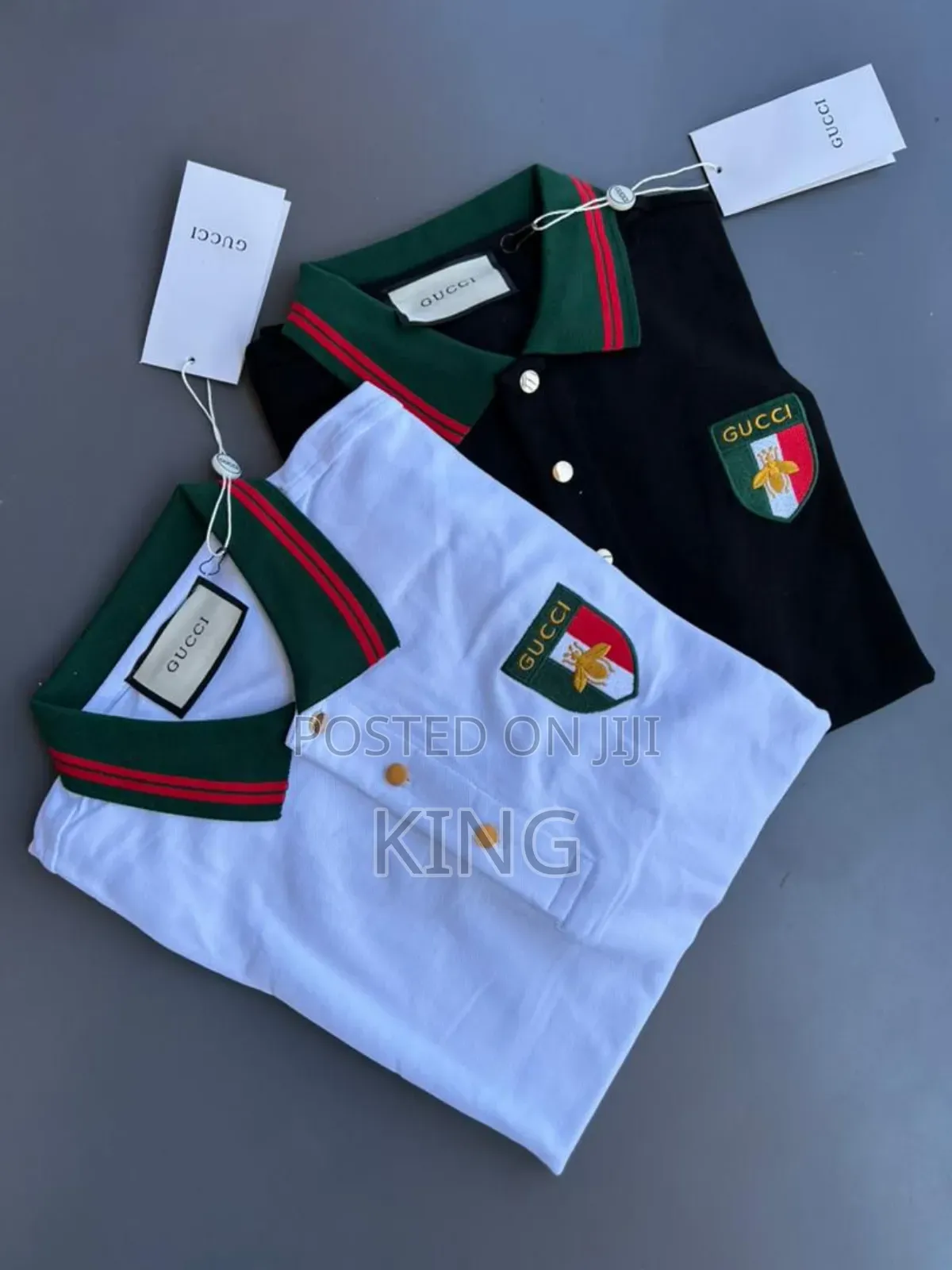 Gucci Stretch Cotton Piqué Polo Shirt