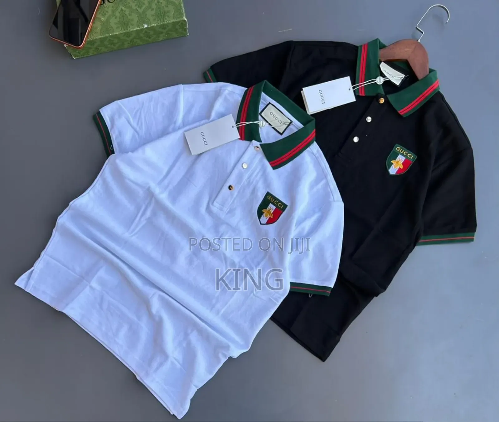 Gucci Stretch Cotton Piqué Polo Shirt