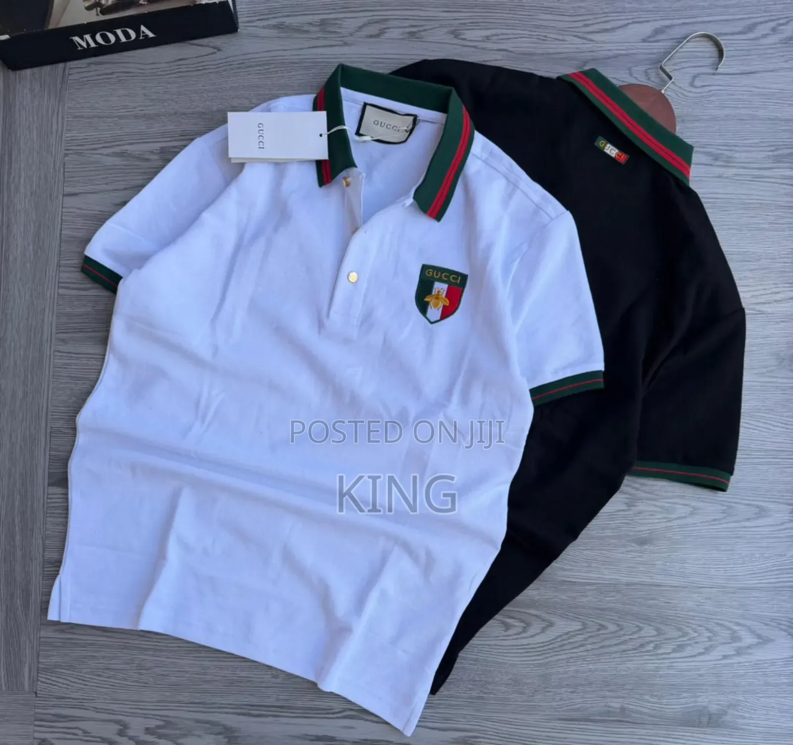 Gucci Stretch Cotton Piqué Polo Shirt