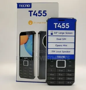 New Tecno T455 Black