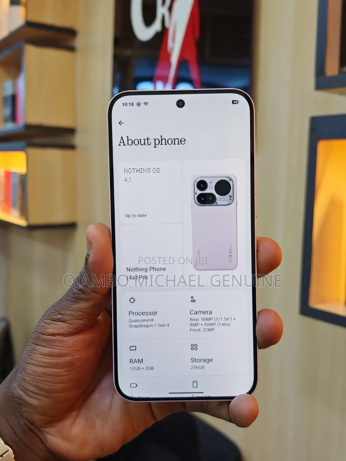 New Nothing Phone 4a Pro 256 GB White
