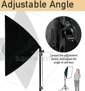 Professional Photography Studio Softbox Lighting Kit