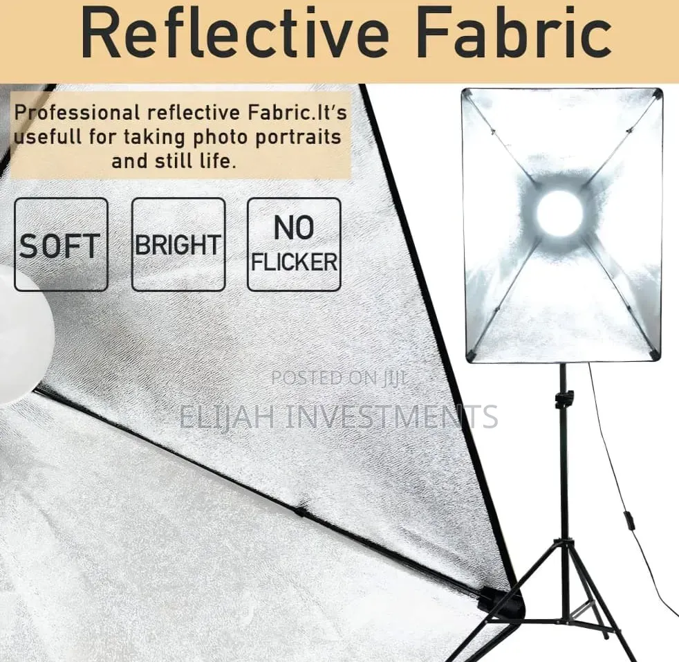 Professional Photography Studio Softbox Lighting Kit