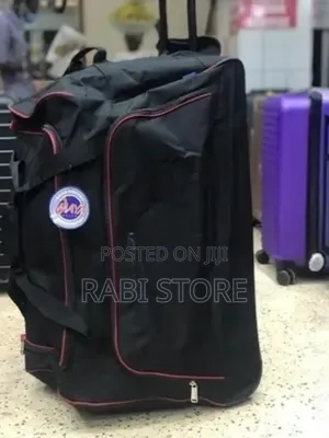 Qb Large Travel Bag Black