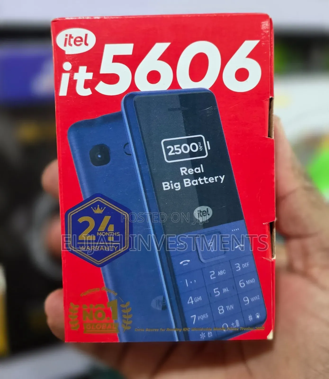 New Itel IT5606 Black