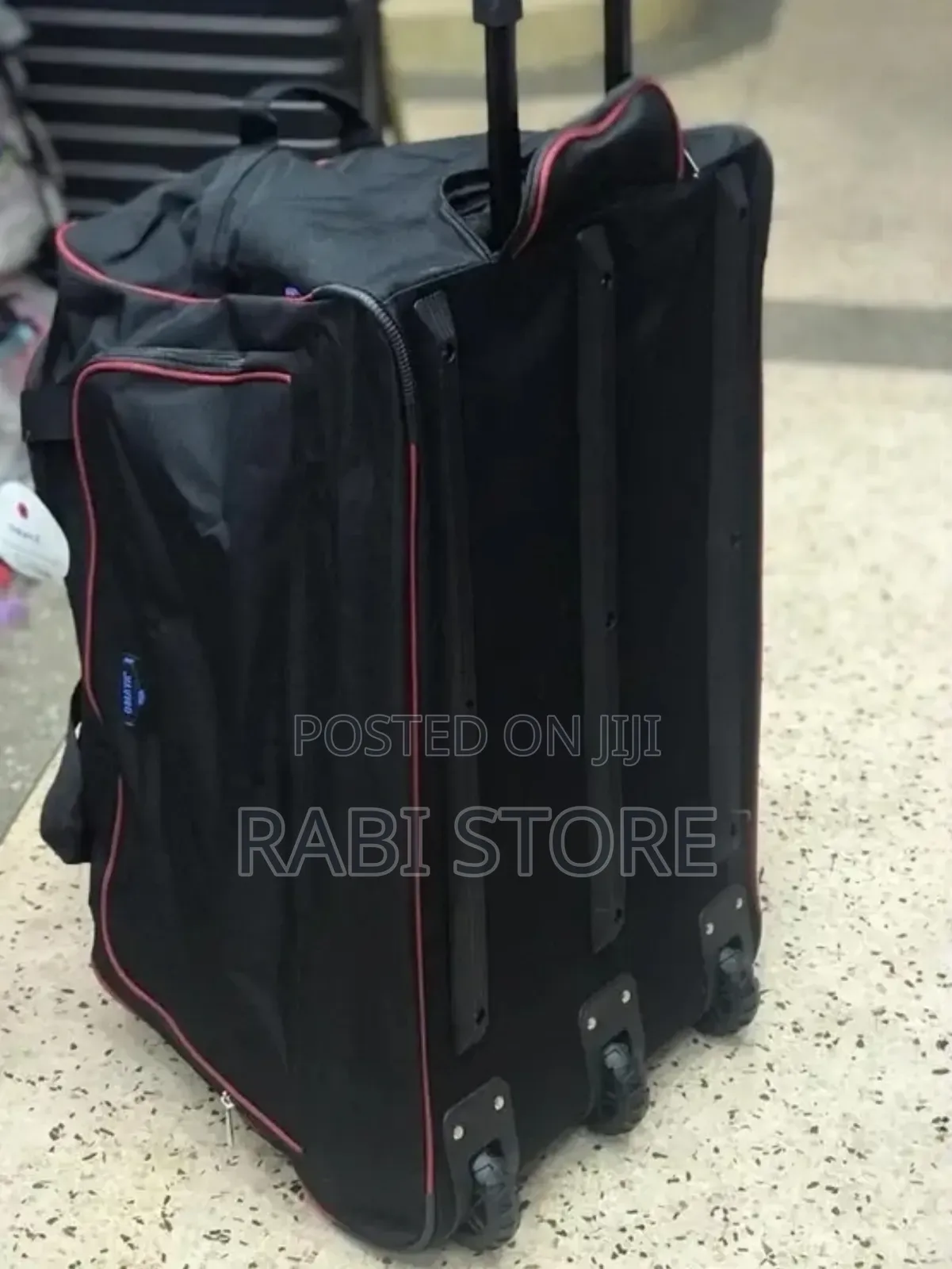 Qb Large Travel Bag Black