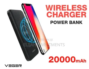 Veger 20000mah Wireless Charger Power Bank