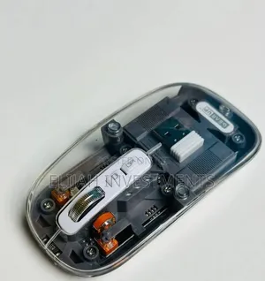 Transparent Wireless Rechargeable Magnetic Mouse