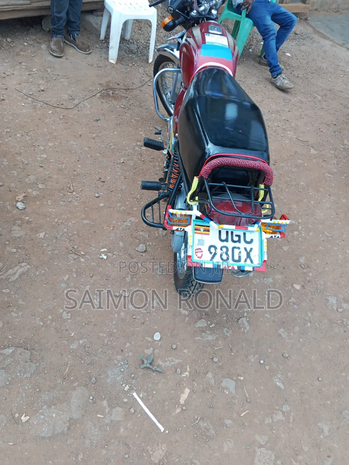 Bajaj Boxer 100 2025 Red