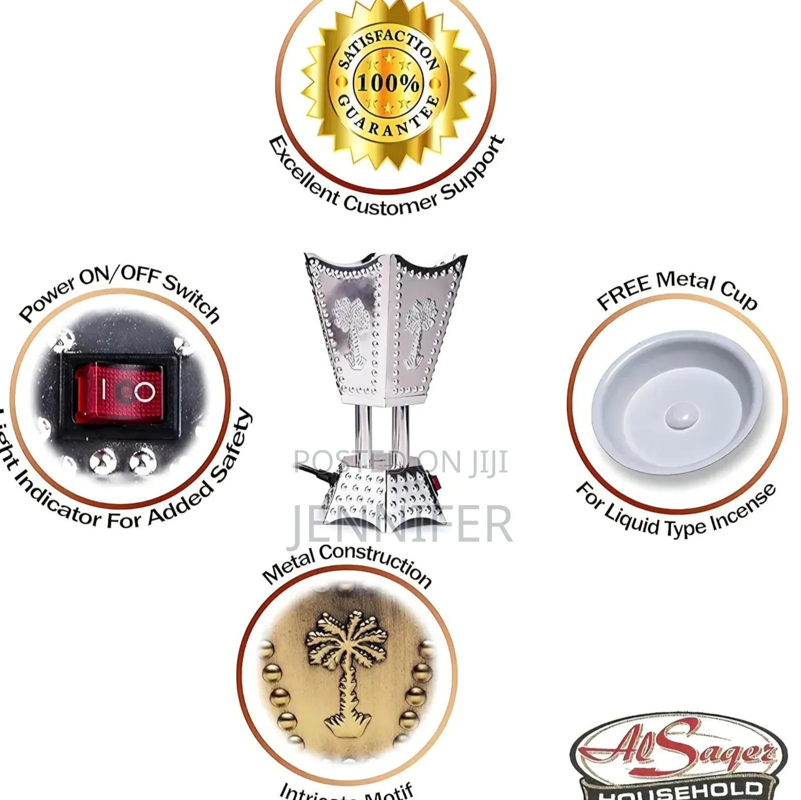 Electric Bakhoor Burner