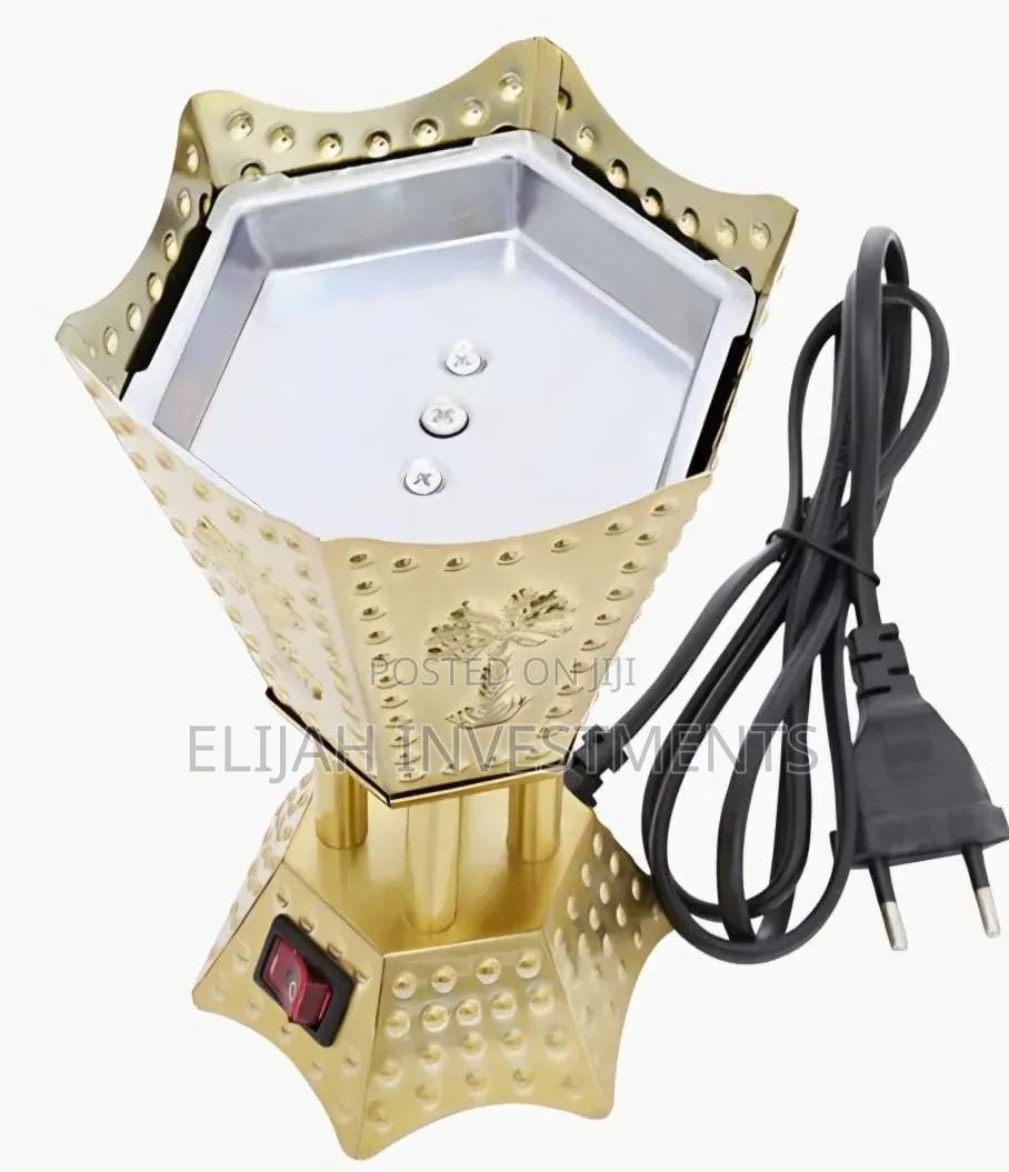 Metallic Electric Bakhoor Incense Burners