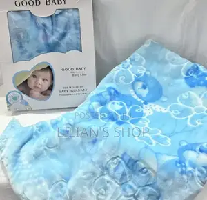 Good Baby Knitted Raschel Baby Blanket