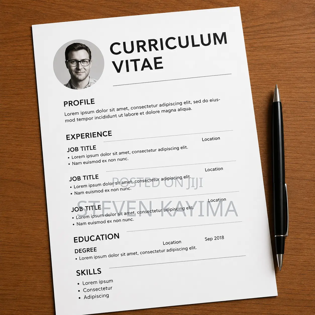 Professional Cv Services