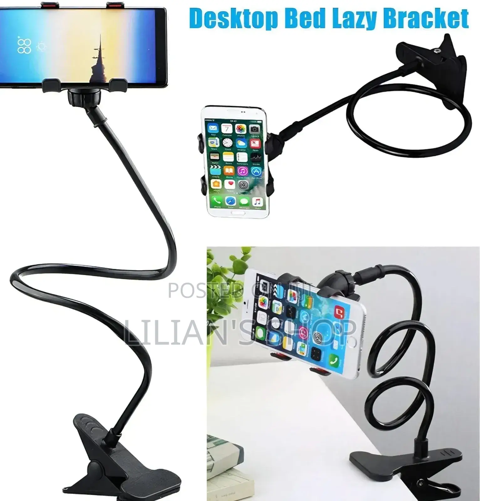 Flexible Gooseneck Mobile Phone Holder