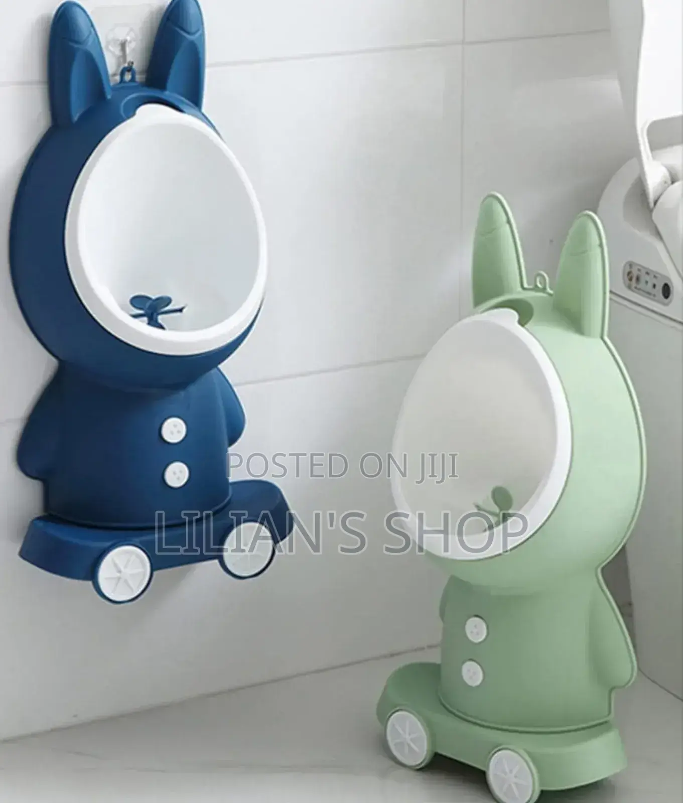 2 in 1 Rabbit Urinal for Potty Training Children
