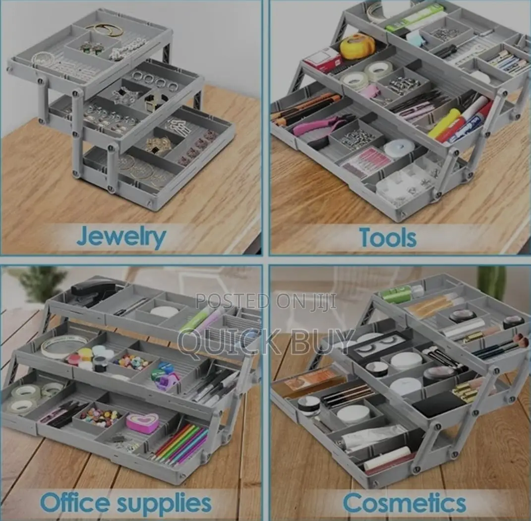 3-Tier Smart Drawer Organizer