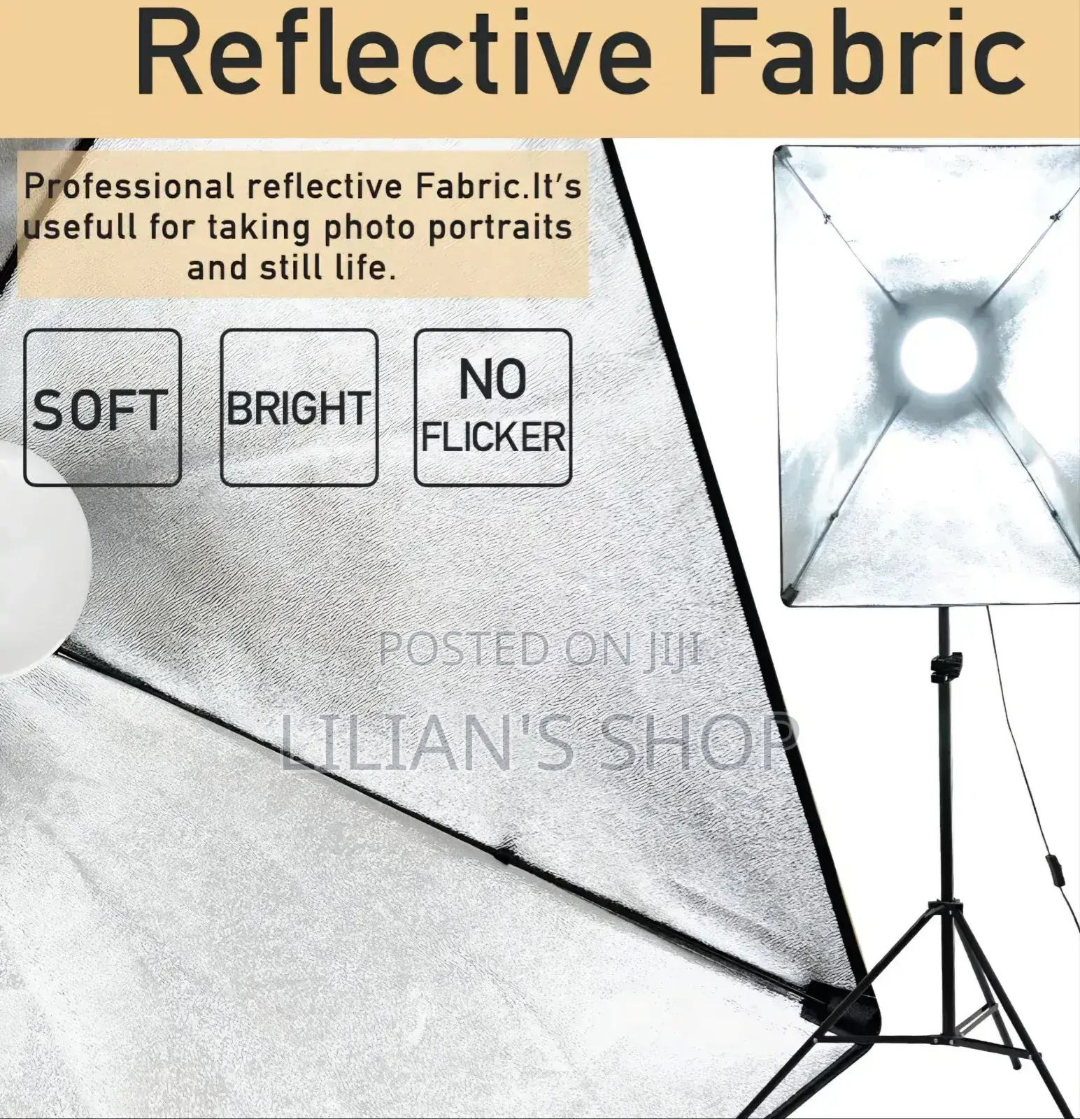 Professional Photography Studio Softbox Lighting Kit