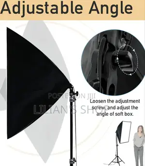 Professional Photography Studio Softbox Lighting Kit