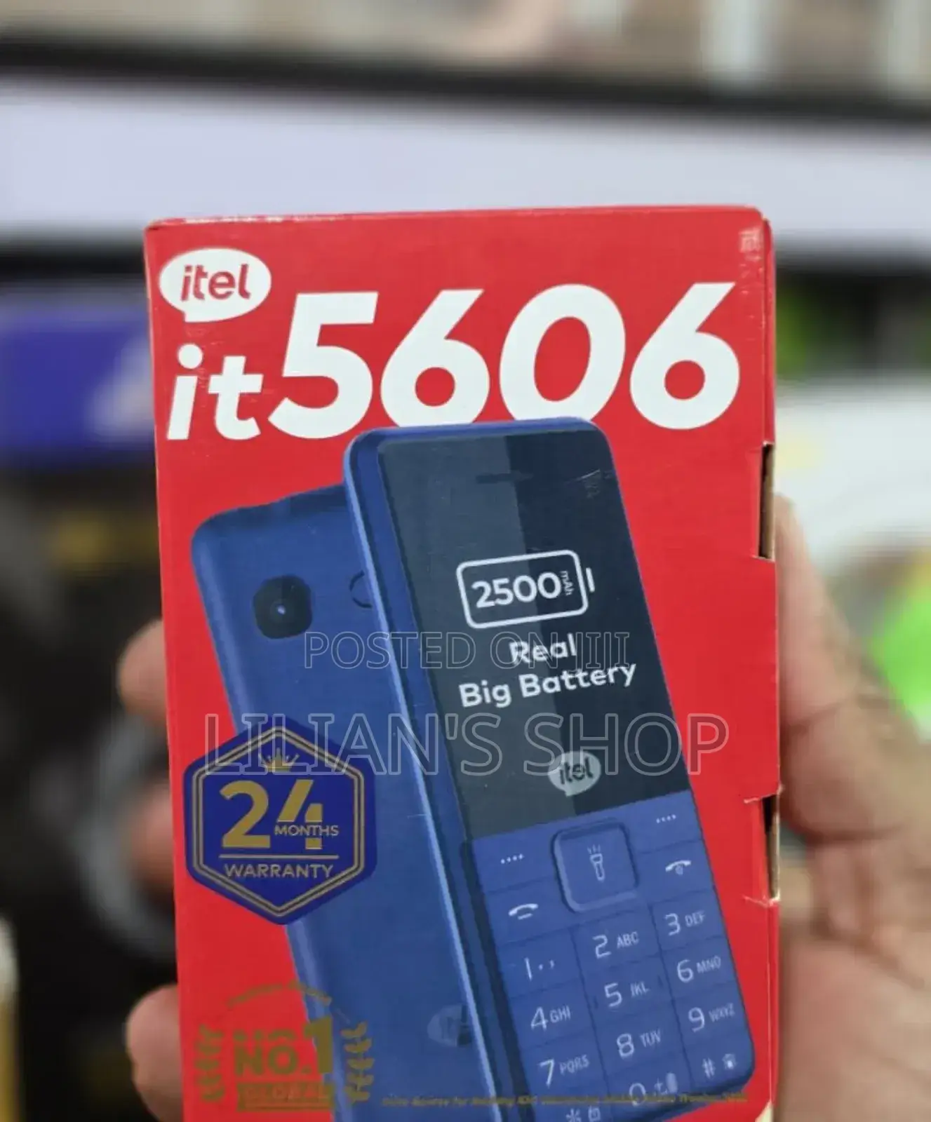 New Itel IT5606 Blue