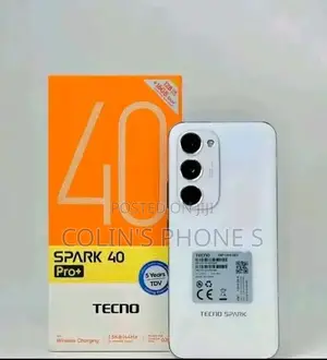New Tecno Spark 40 Pro+ 256 GB White
