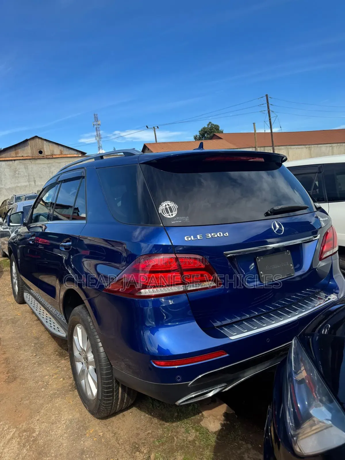 Mercedes-Benz GLE-Class GLE 350d 4MATIC 2017 Blue