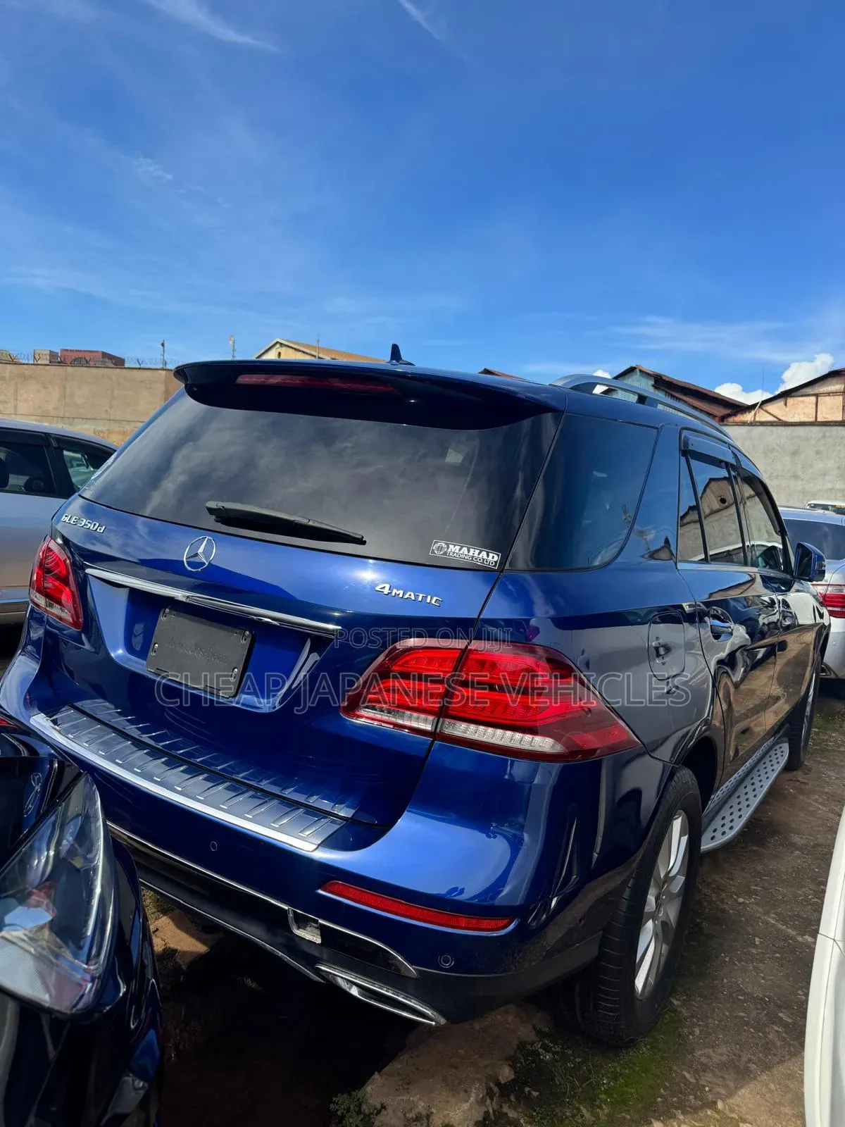 Mercedes-Benz GLE-Class GLE 350d 4MATIC 2017 Blue