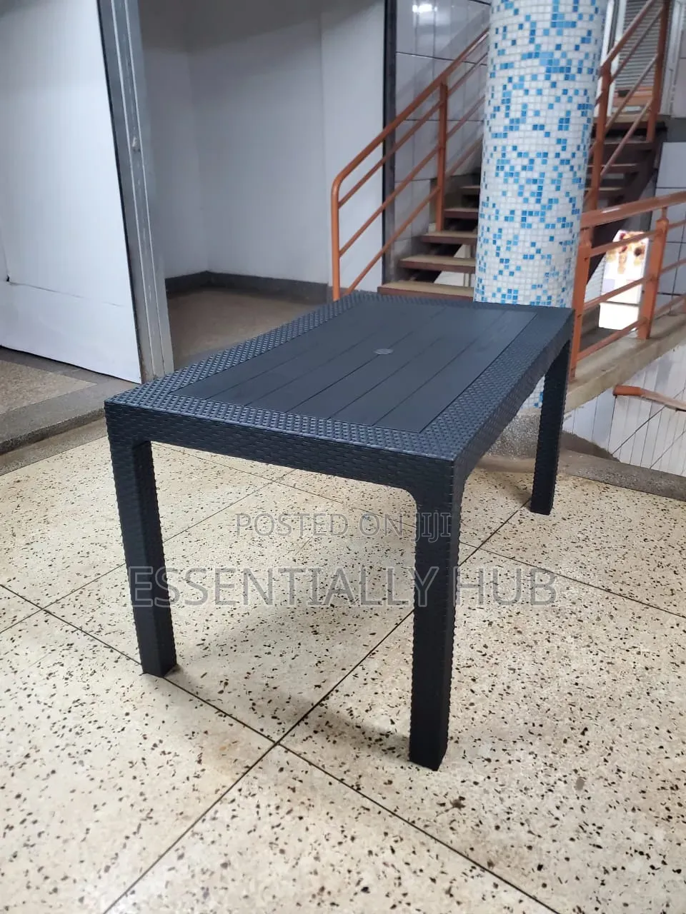 Outdoor Plastic Large Dining Table
