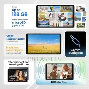 New Samsung Galaxy Tab A11 128 GB Black
