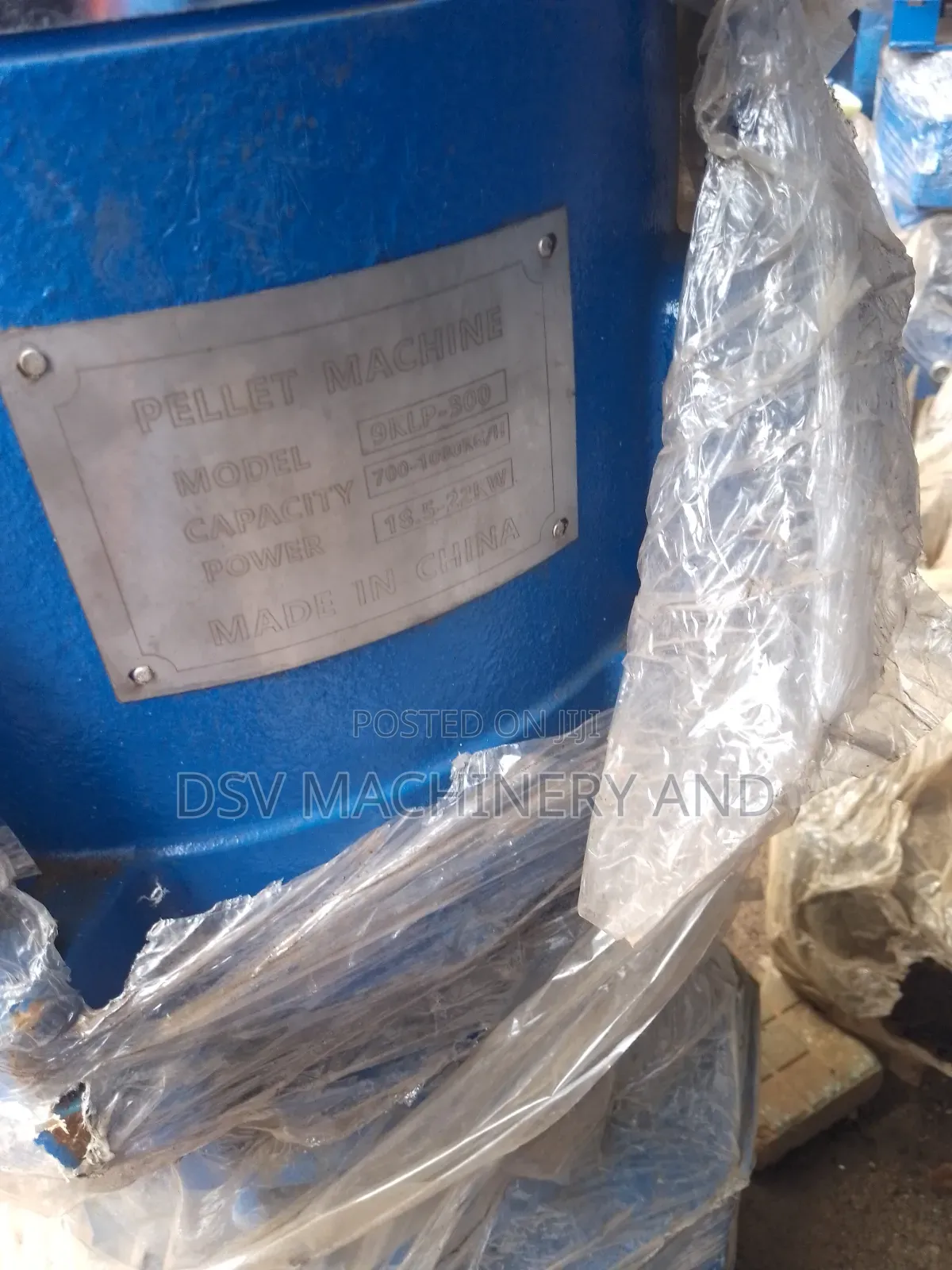 700kg/Hr to 1000kg/Hr 1 Tonne Per 40hp Diesel Engine Pellet Machine