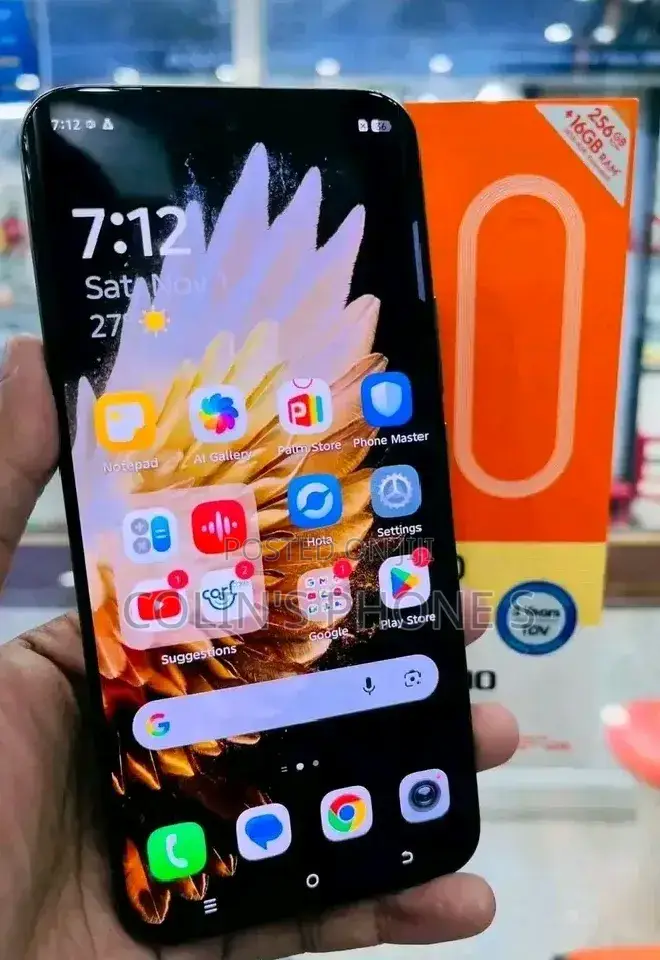 New Tecno Spark 40 Pro+ 256 GB Black
