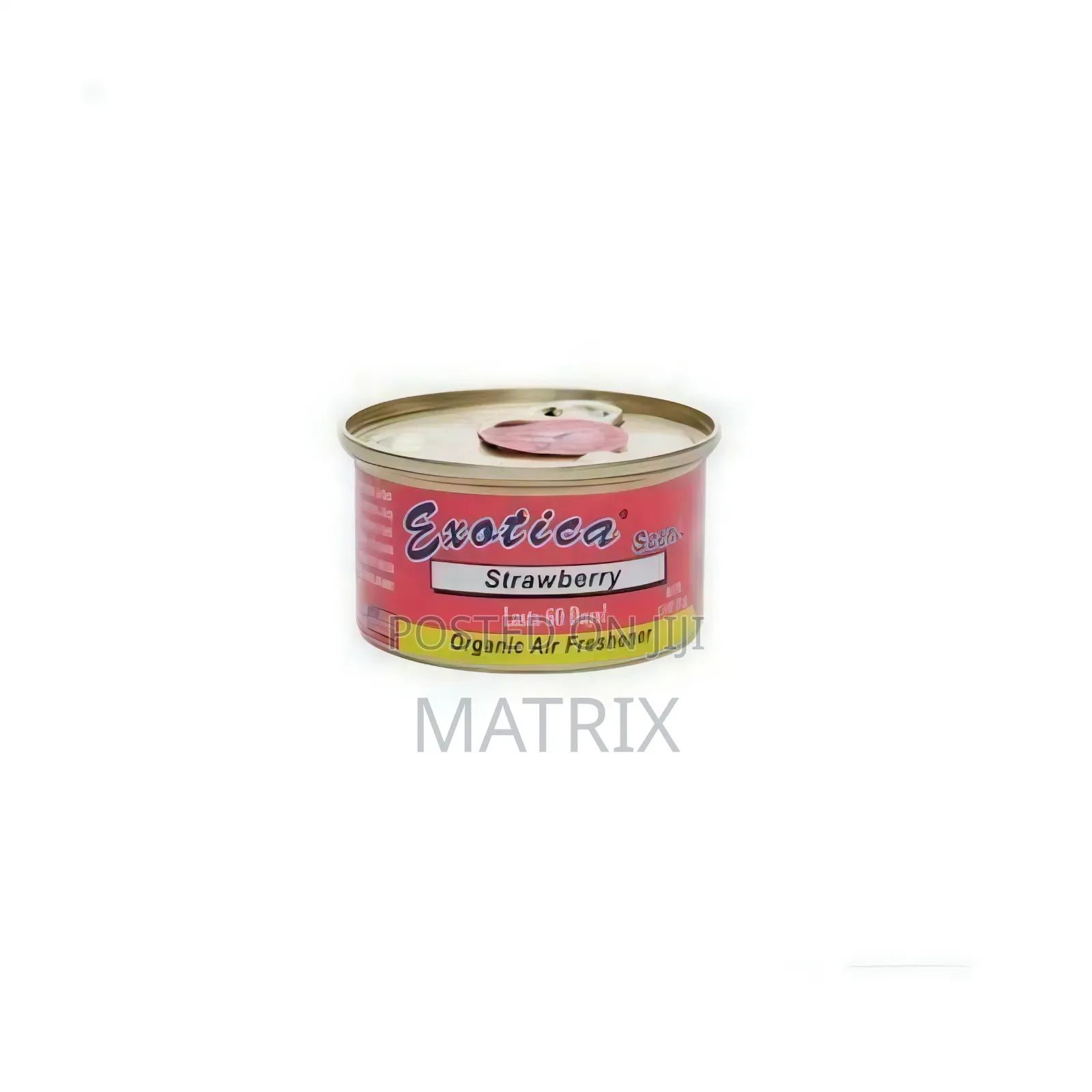 Exotica Strawberry Organic Car Air Freshener
