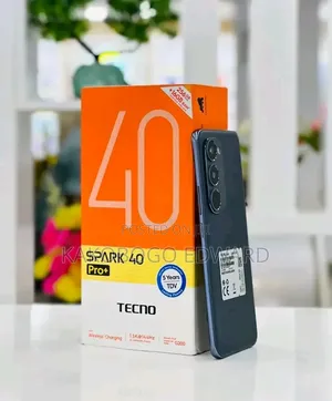 New Tecno Spark 40 Pro+ 256 GB Black
