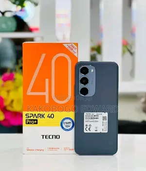 New Tecno Spark 40 Pro+ 256 GB Black