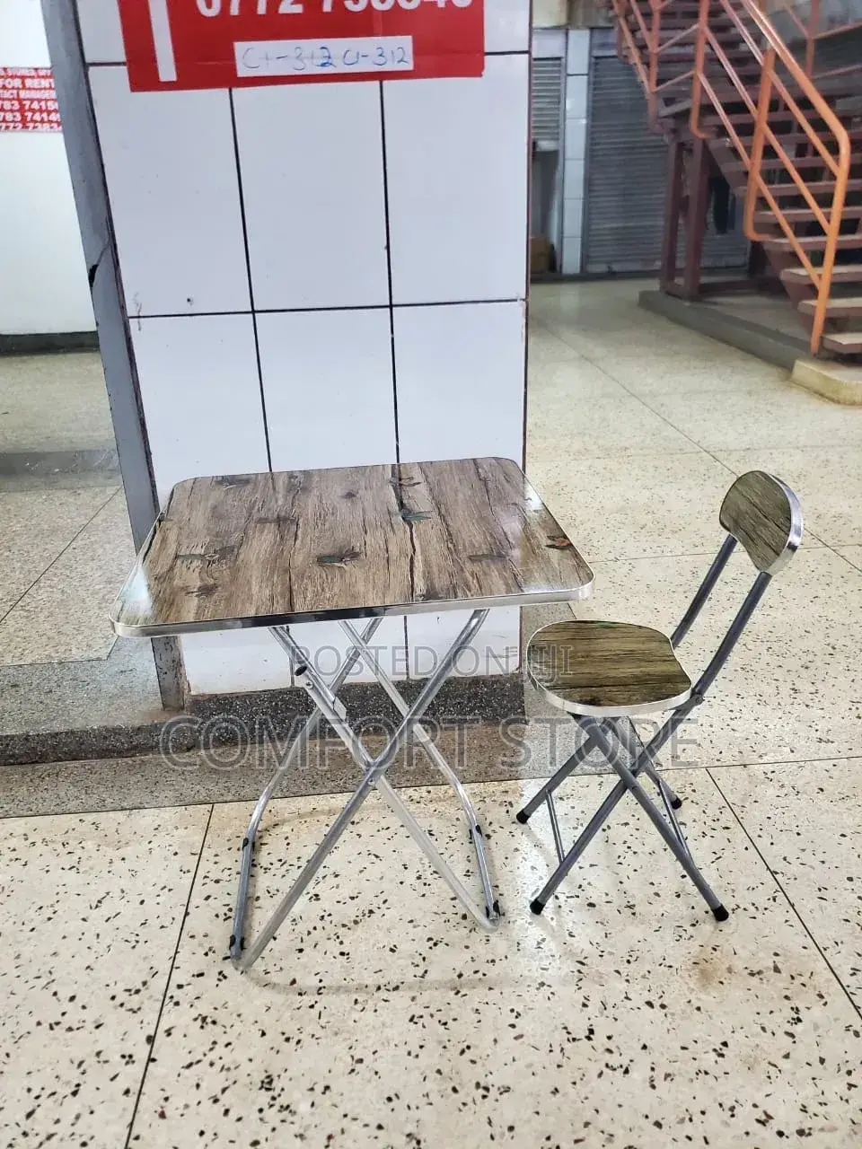 Camping Portable Foldable Table or Small Bedside Table
