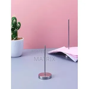 Stainless-Steel Bill / Receipt Holder / Fork