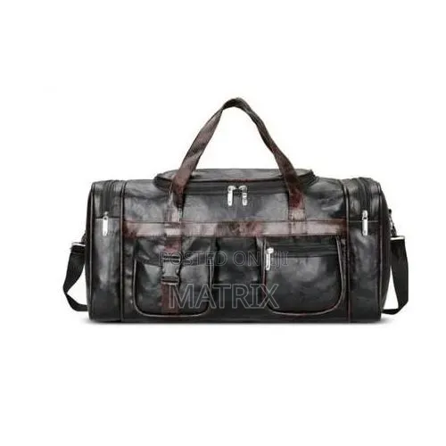 Heavy Duty Leather Travel Bag