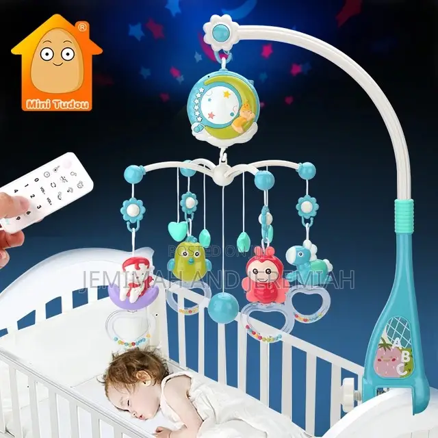 Musical Mobile Baby Bed Bell Cot