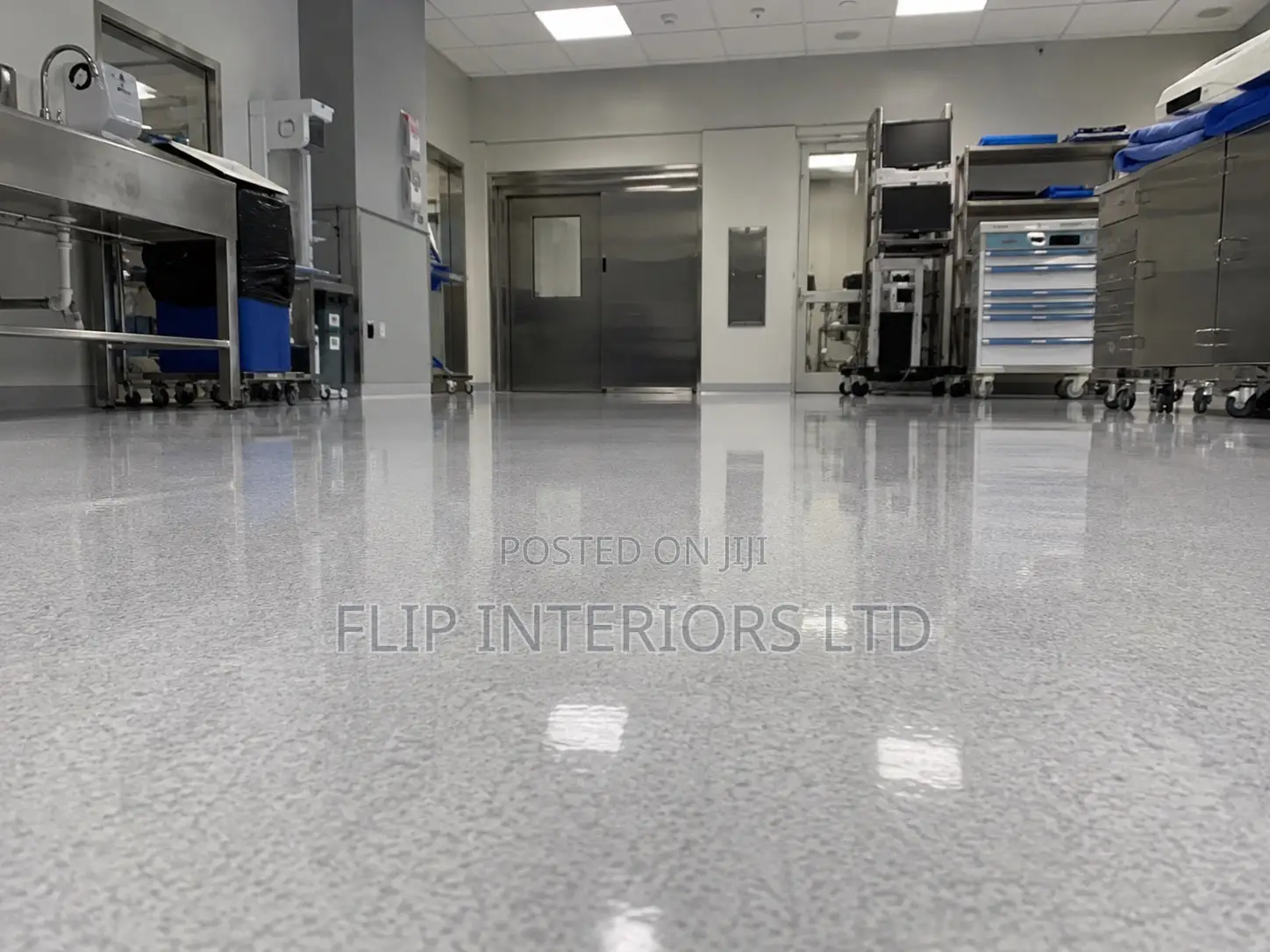 Industrial Hospital Epoxy Flooring Surface Coatings