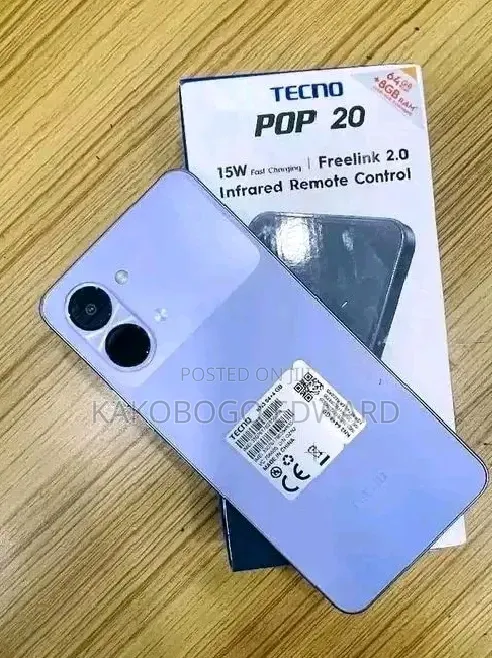 New Tecno Pop 20 64 GB Blue