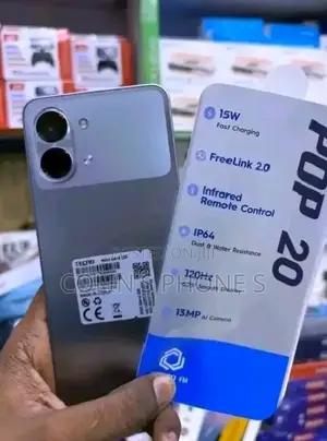 New Tecno Pop 20 128 GB Gray